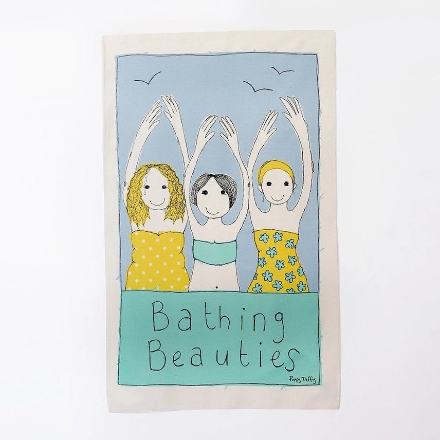 Bathing Beauties Tea Towel - Poppy Treffry - Ruby's Home Store