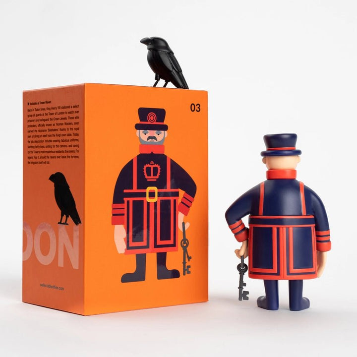 Beefeater &amp; Raven Figure Figures - Collectable Cities - Ruby&