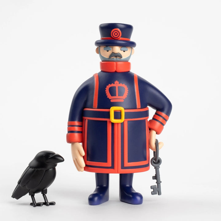 Beefeater &amp; Raven Figure Figures - Collectable Cities