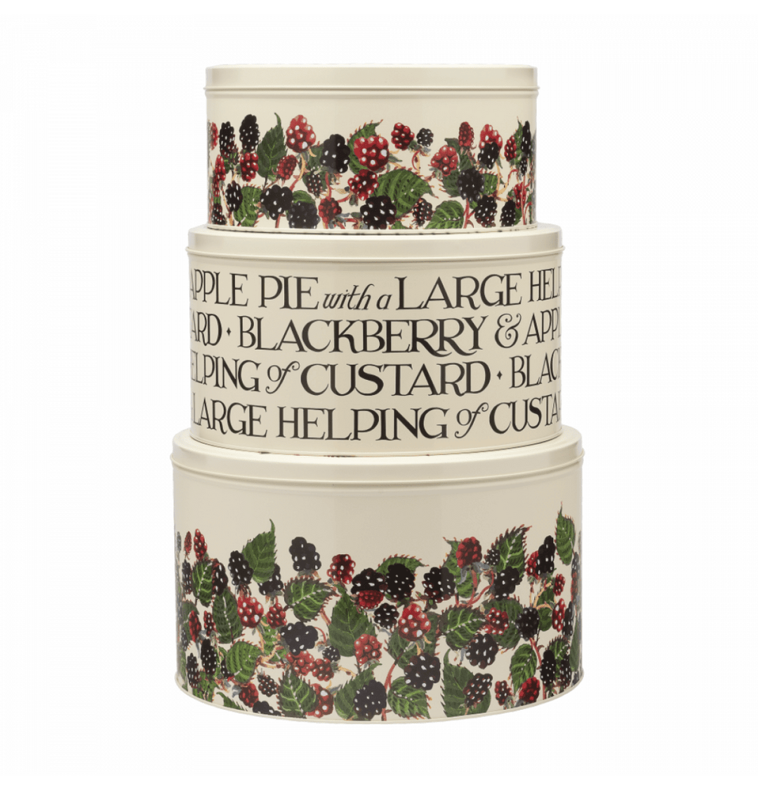 Blackberries Large Round Cake Tins - Set of 3 - Emma Bridgewater - Ruby's Home Store