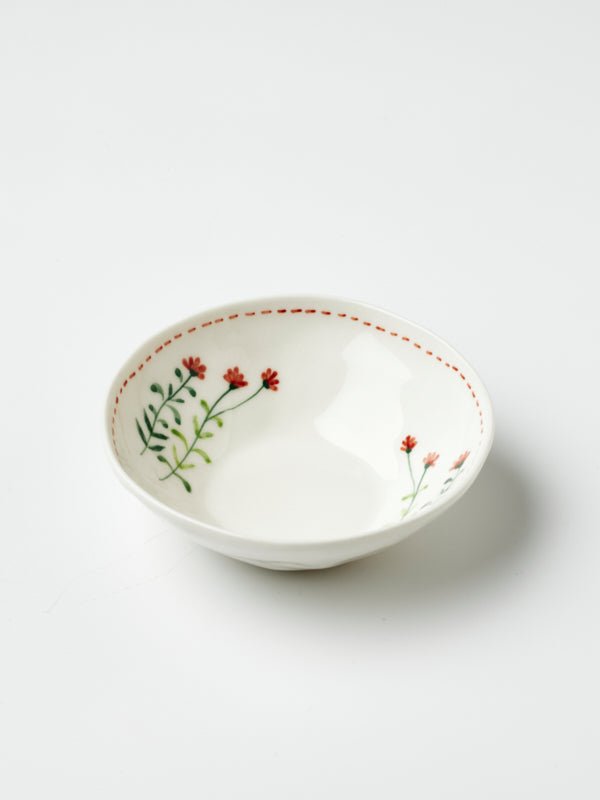 Blossom Red Bowl - Jones & Co - Ruby's Home Store