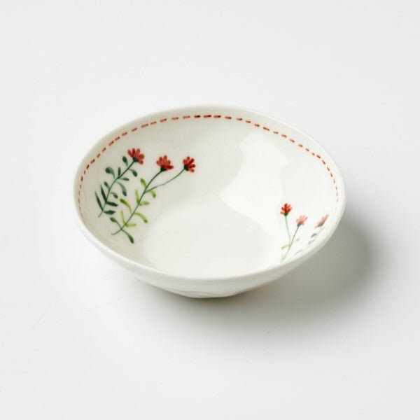 Blossom Red Bowl - Jones & Co - Ruby's Home Store