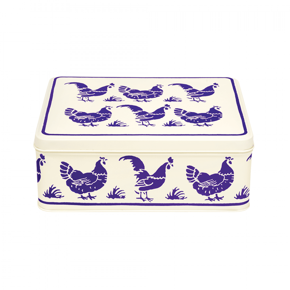 Blue Hen Biscuit Tin - Emma Bridgewater - Ruby's Home Store