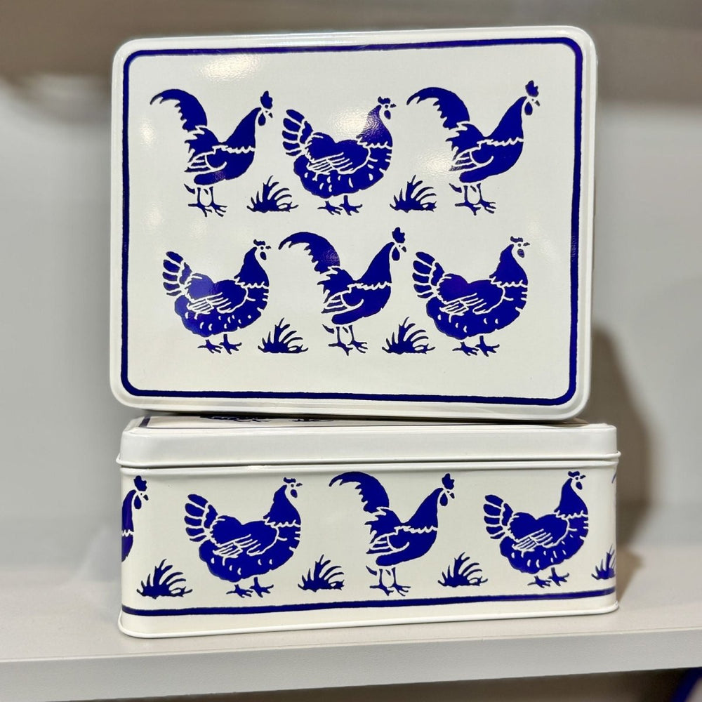 Blue Hen Biscuit Tin - Emma Bridgewater - Ruby's Home Store