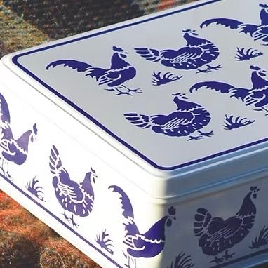 Blue Hen Biscuit Tin - Emma Bridgewater - Ruby's Home Store