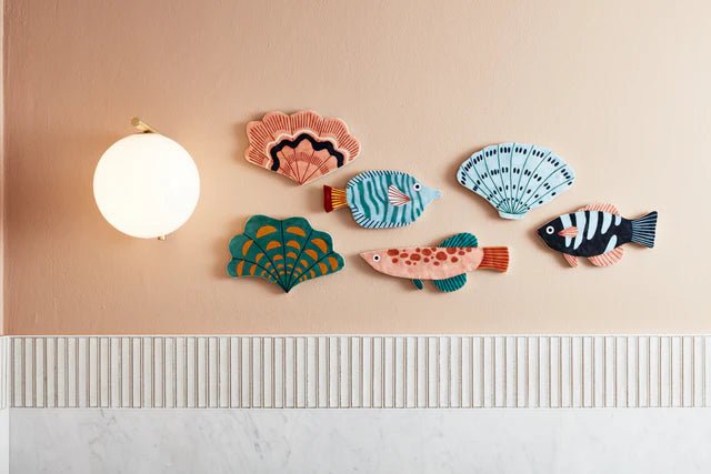 Blush Shell Wall Art - Jones & Co - Ruby's Home Store