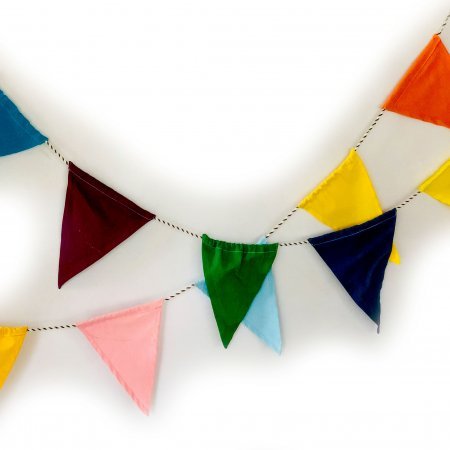 Bright Colours Bunting - Ruby's Home Store