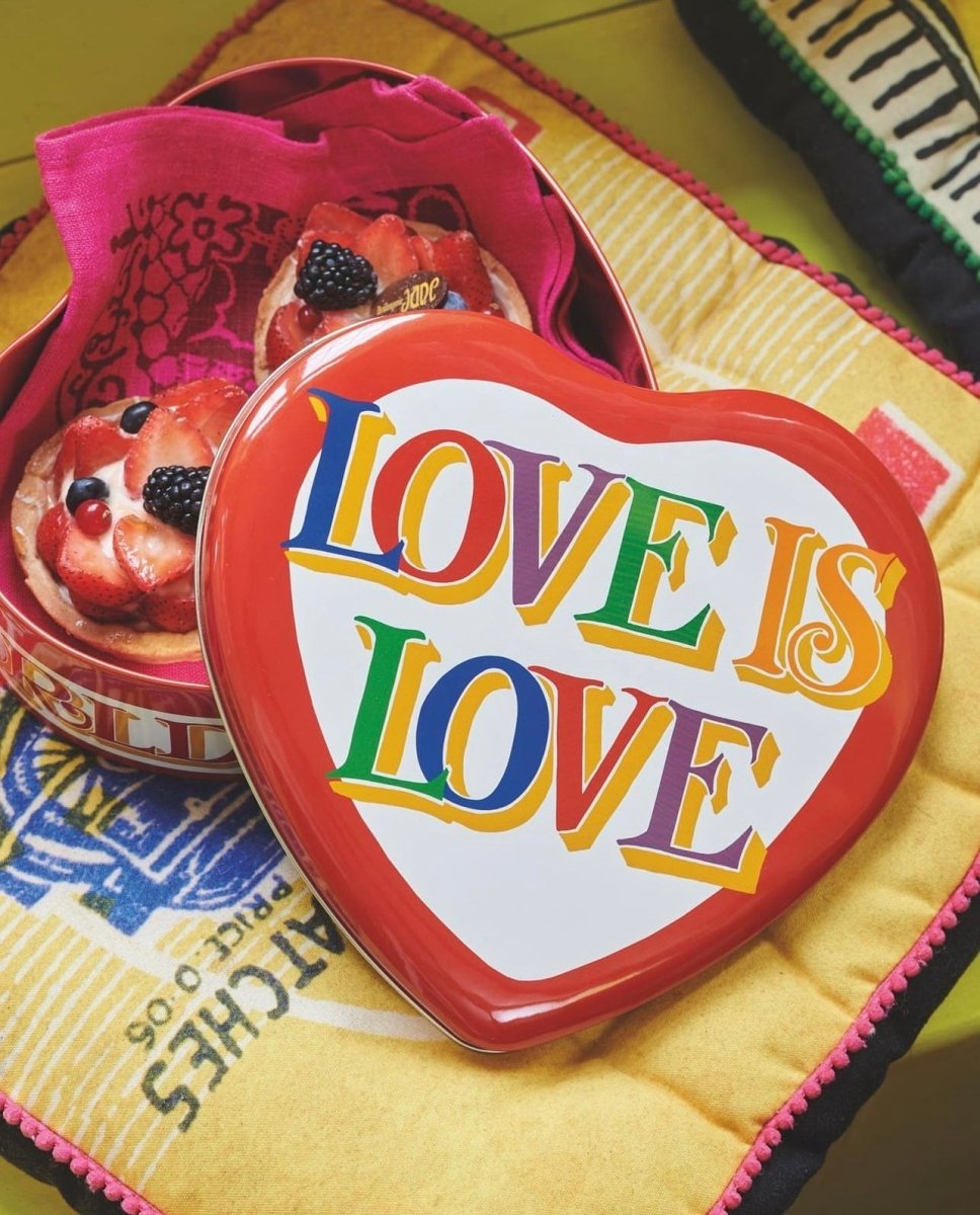 Brighter World Large Heart Tin - Rainbow Toast - Emma Bridgewater - Ruby's Home Store