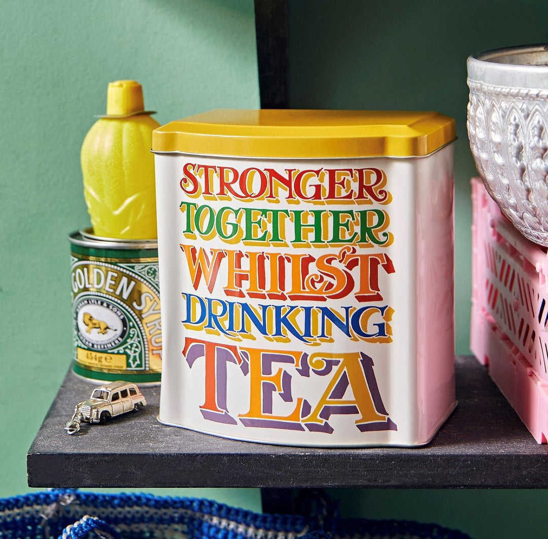 Brighter World Tea Caddy - Rainbow Toast - Emma Bridgewater - Ruby's Home Store