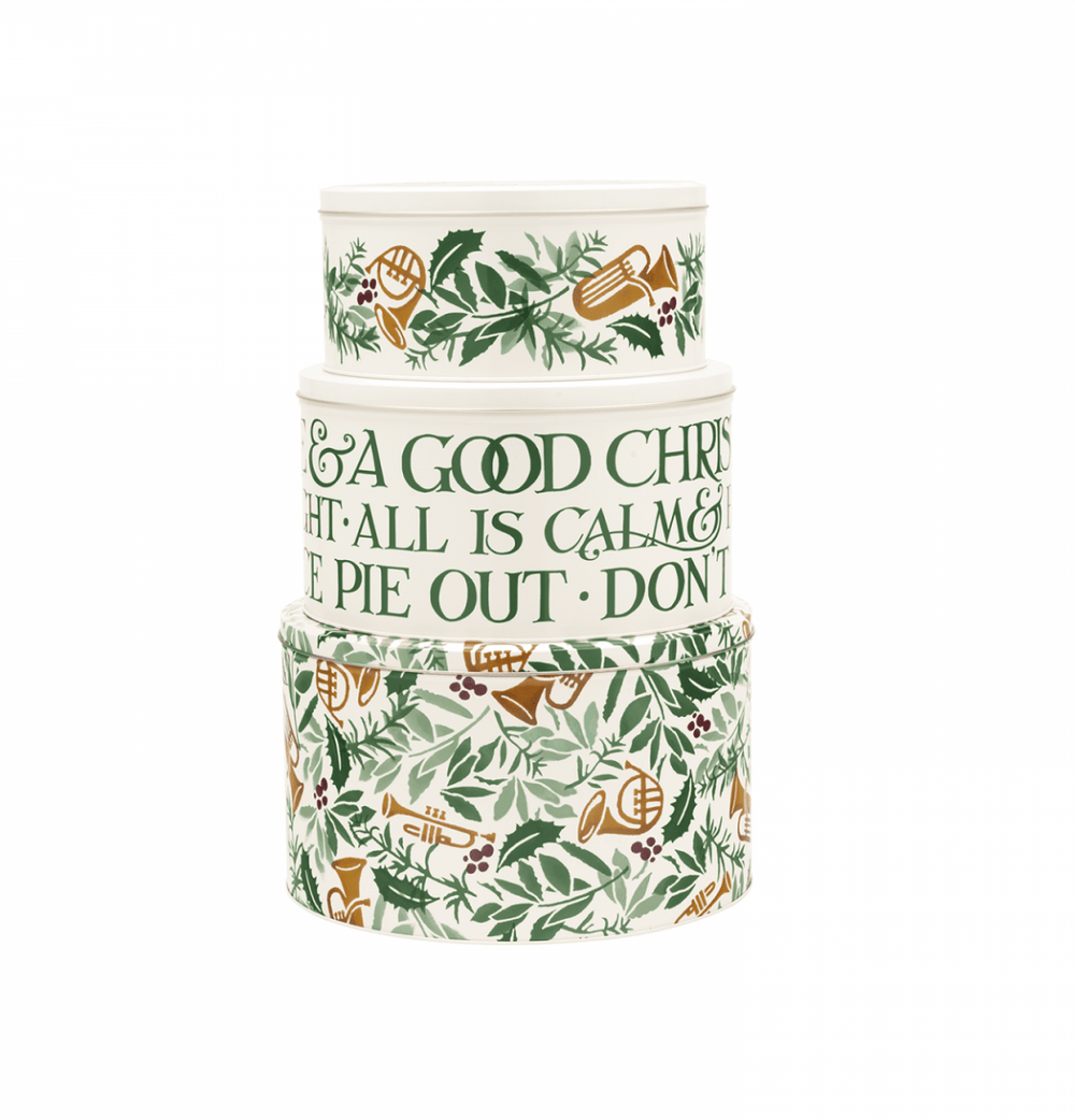 Bring in The Green Large Round Cake Tins - Set of 3 - Emma Bridgewater - Ruby's Home Store
