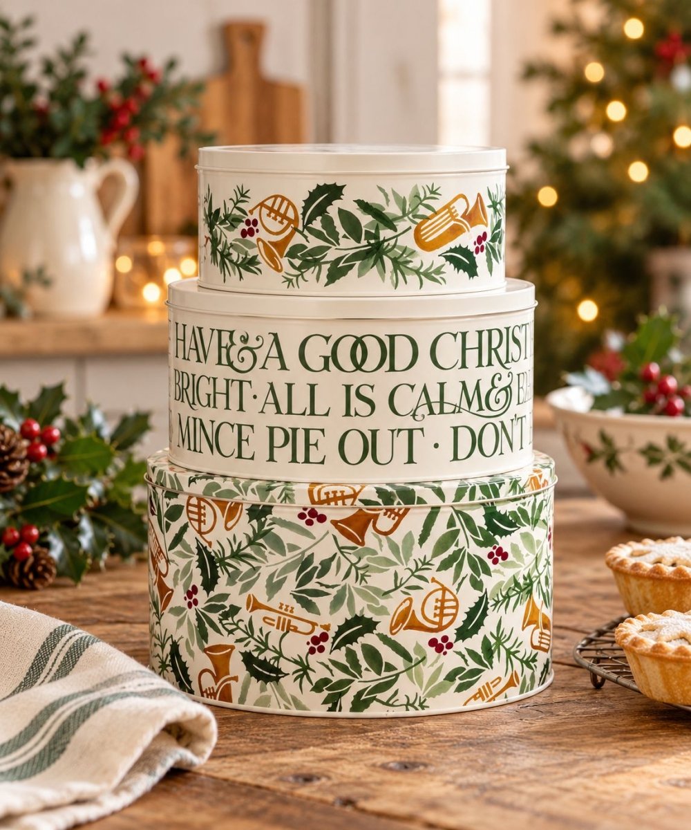Bring in The Green Large Round Cake Tins - Set of 3 - Emma Bridgewater - Ruby&