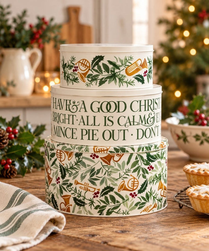 Bring in The Green Large Round Cake Tins - Set of 3 - Emma Bridgewater - Ruby&