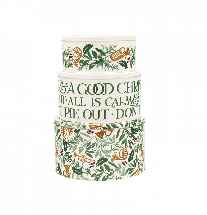 Bring in The Green Large Round Cake Tins - Set of 3  - Emma Bridgewater
