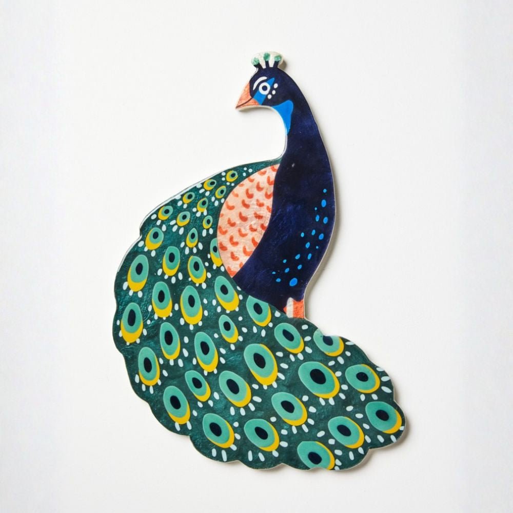 Canopy Peacock Wall Art - Jones & Co - Ruby's Home Store