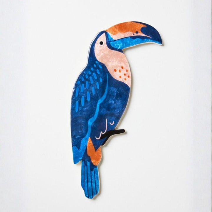 Canopy Toucan Navy Wall Art - Jones & Co - Ruby's Home Store