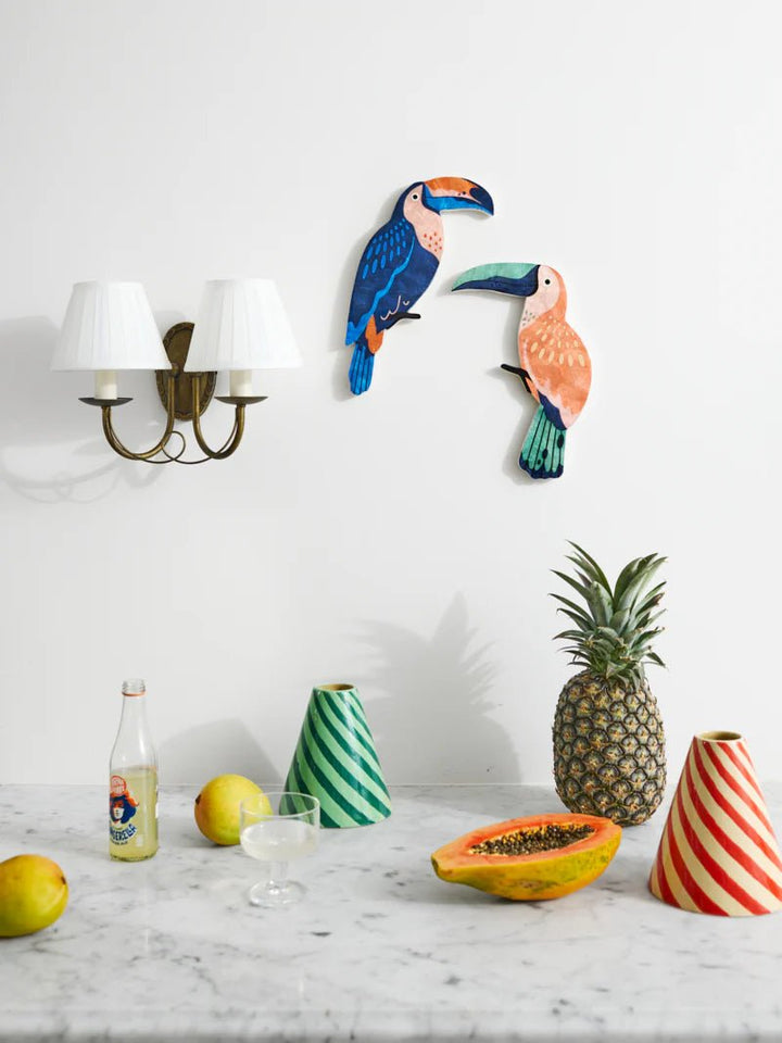 Canopy Toucan Peach Wall Art - Jones & Co - Ruby's Home Store