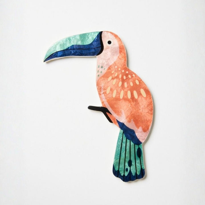 Canopy Toucan Peach Wall Art - Jones & Co - Ruby's Home Store