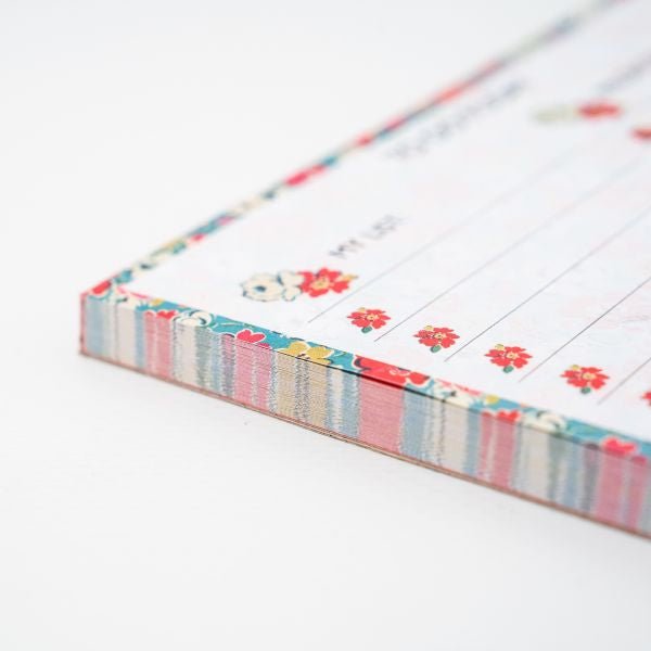 Cath Kidston Floral Desk Planner Notepad - Ruby's Home Store