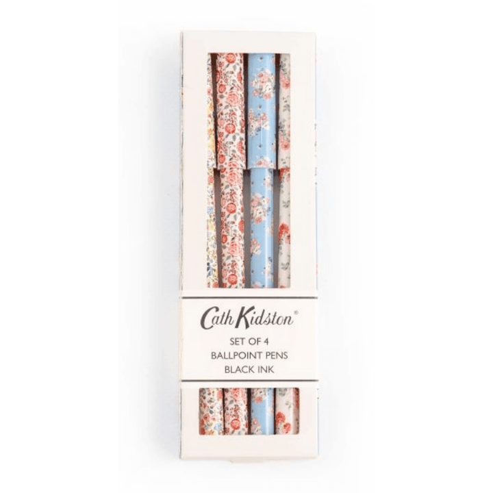 Cath Kidston Floral Pen Set of 4 - Ruby's Home Store
