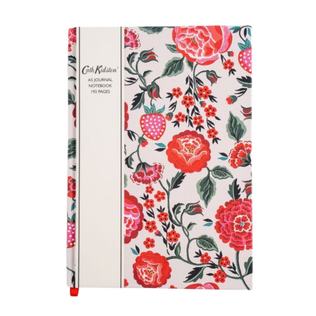 Cath Kidston Pink Floral Journal Notebook - A5 Hard Cover - Ruby's Home Store