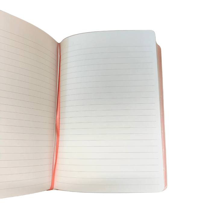 Cath Kidston Premium Hard Cover Note Book - Rose Flutter Stripe - Ruby's Home Store