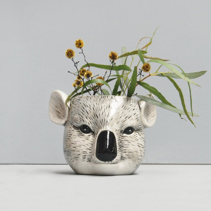 Ceramic Koala Bowl - White Moose - Ruby&