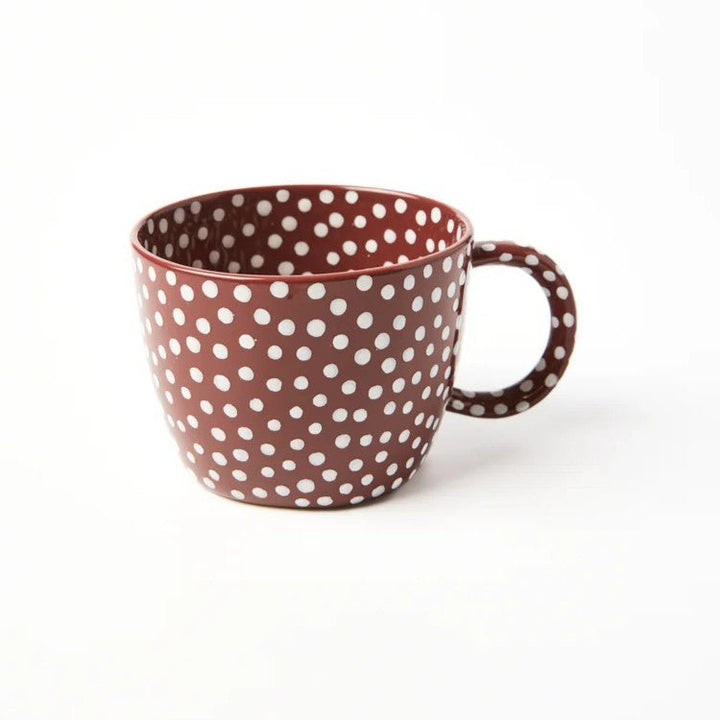Chino Mug Mahogany Sprinkle - Jones & Co - Ruby's Home Store