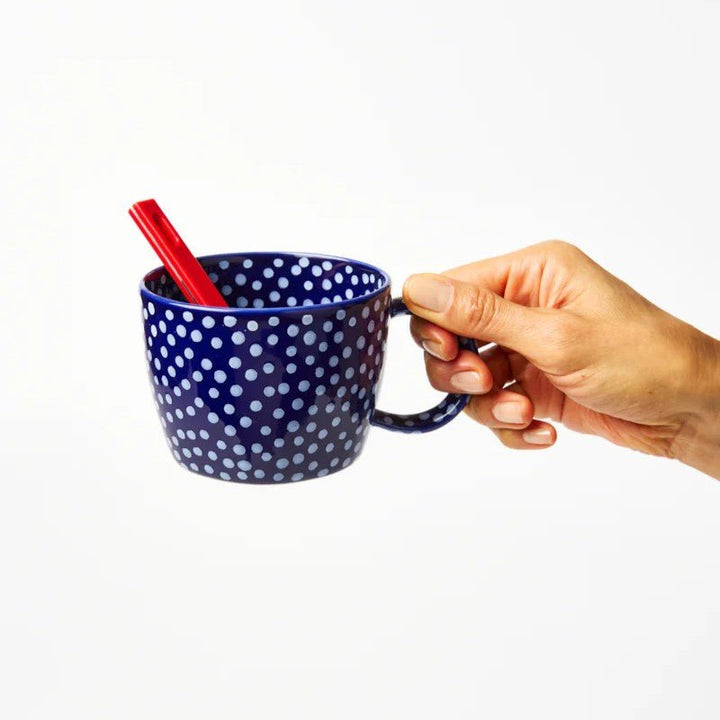 Chino Mug Navy Sprinkle - Jones & Co - Ruby's Home Store