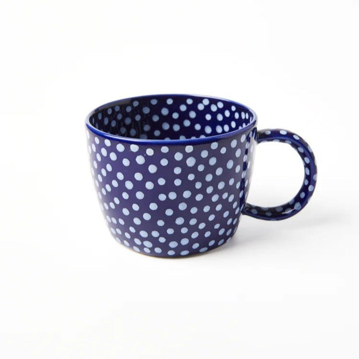 Chino Mug Navy Sprinkle - Jones & Co - Ruby's Home Store