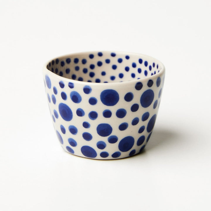 Chino Salt Bowl Blue Spot - Jones & Co - Ruby's Home Store