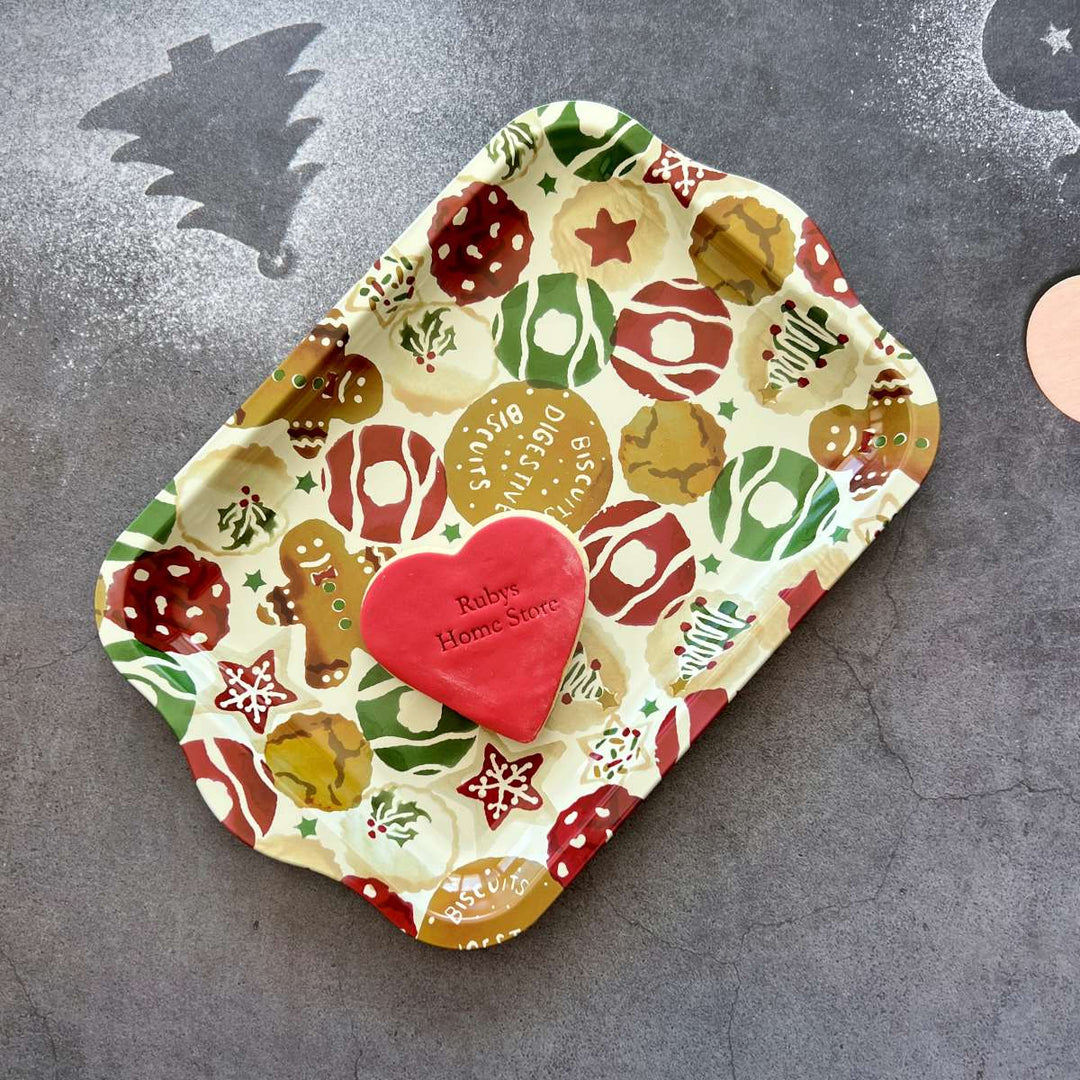Christmas Biscuit Small Tin Tray - Emma Bridgewater - Ruby's Home Store