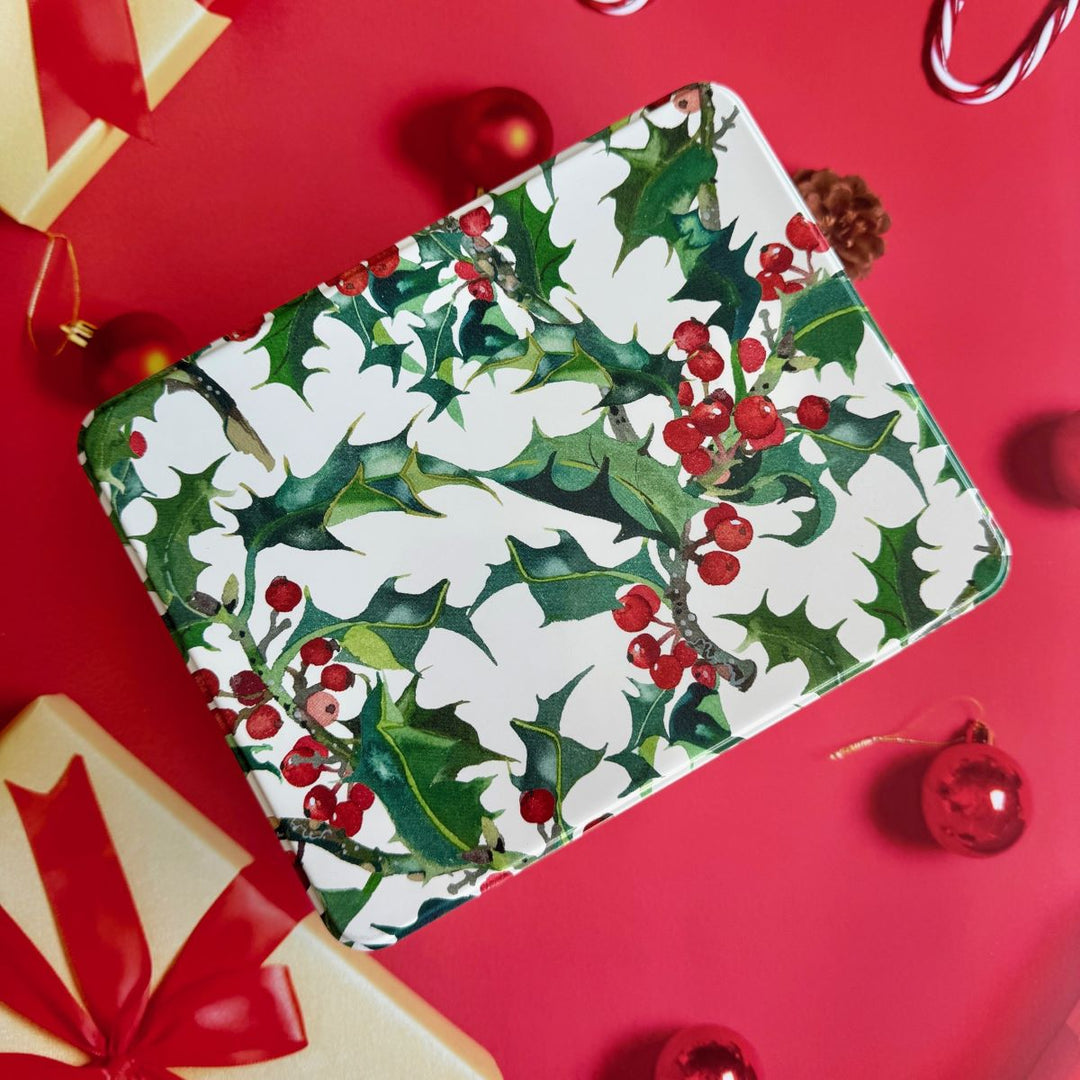 Christmas Holly Biscuit Tin - Emma Bridgewater - Ruby's Home Store