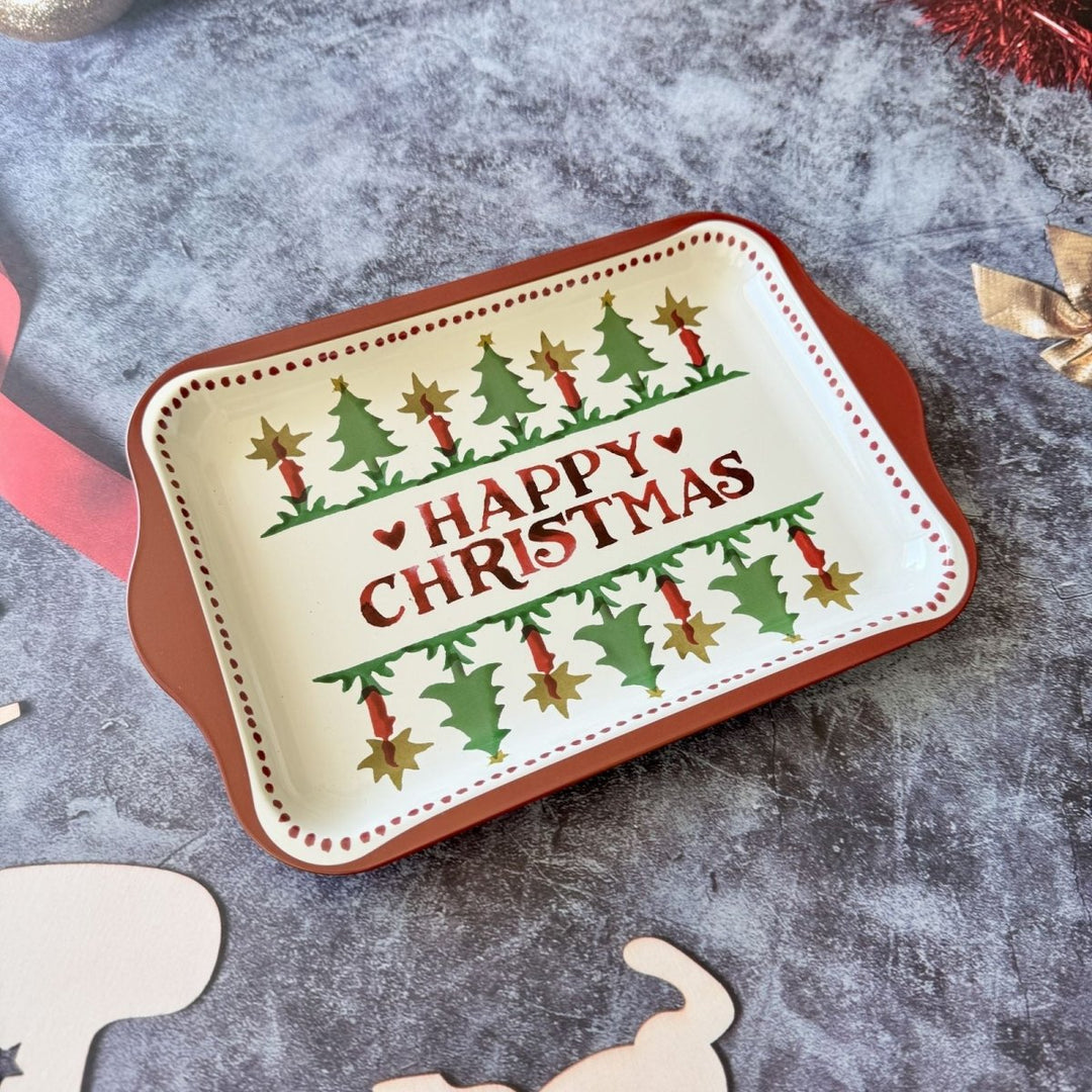 Christmas Joy Small Tin Tray - Emma Bridgewater - Ruby's Home Store