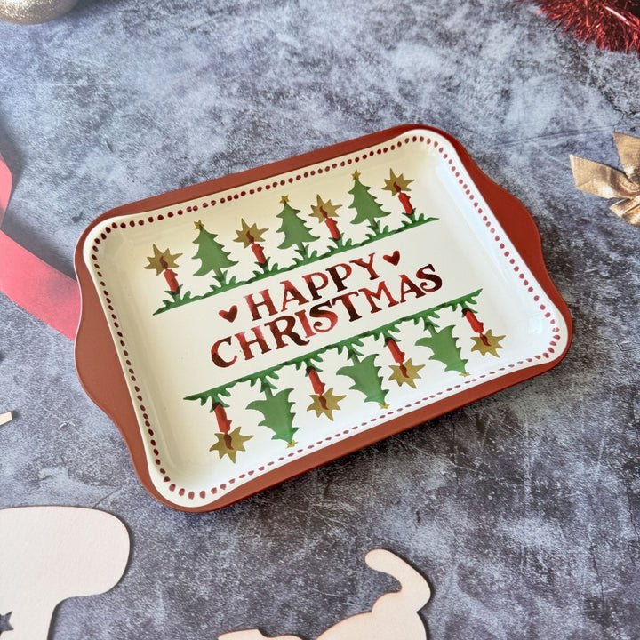 Christmas Joy Small Tin Tray - Emma Bridgewater - Ruby's Home Store