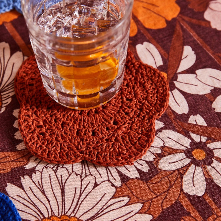 Chumo Crochet Coasters - Lapis - Sage x Clare - Ruby's Home Store