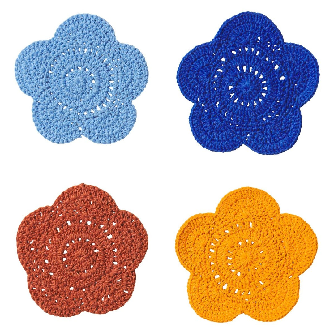 Chumo Crochet Coasters - Lapis - Sage x Clare - Ruby's Home Store