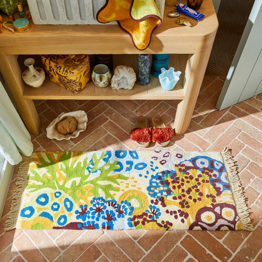 Cora Bath Runner - Pearl - Sage x Clare - Ruby's Home Store