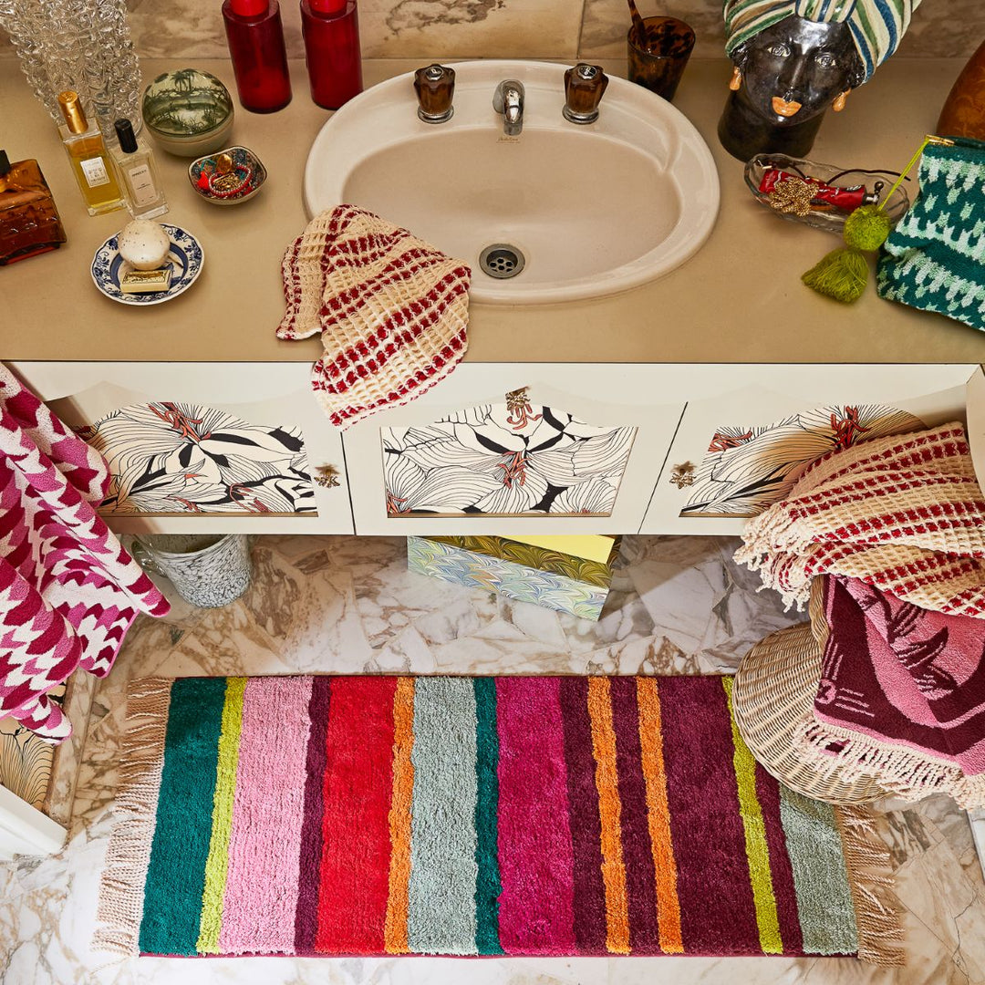 Corinne Bath Runner - Sage x Clare - Ruby's Home Store
