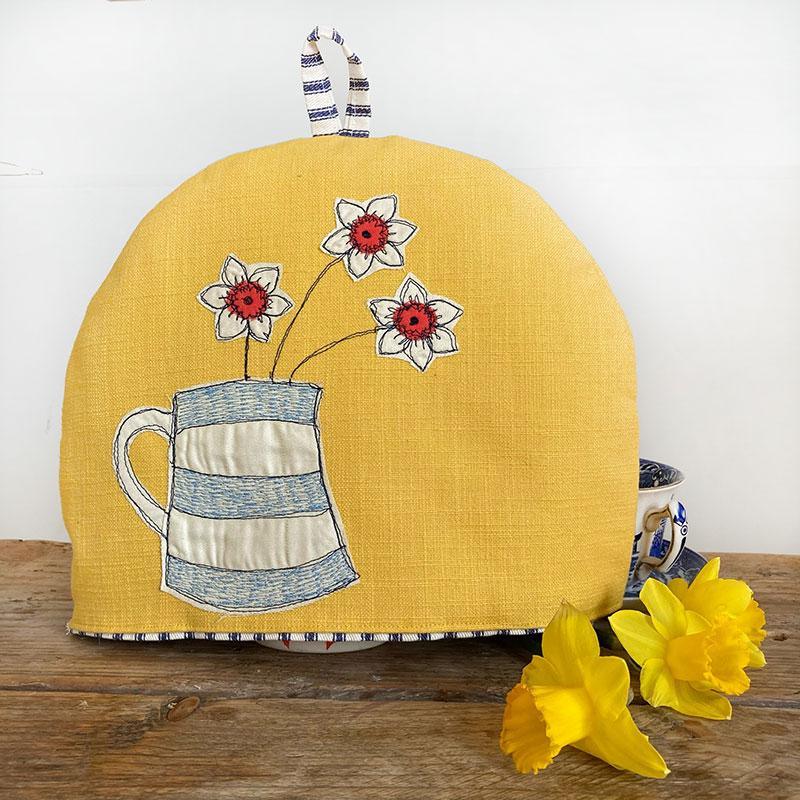 Cornish Narcissi Small Tea Cosy - Ruby's Home Store