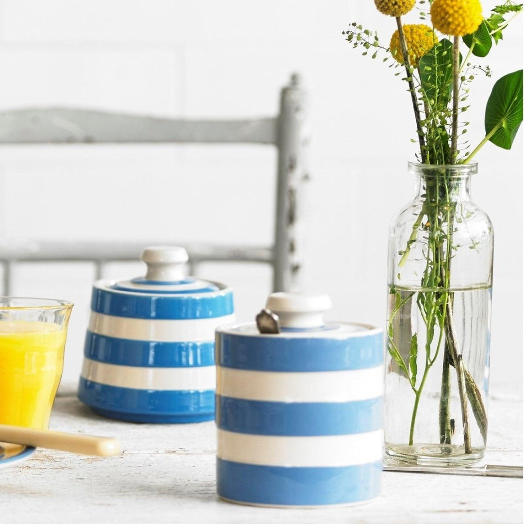 Cornishware Honey/Marmalade Jar - Cornish Blue - Ruby's Home Store