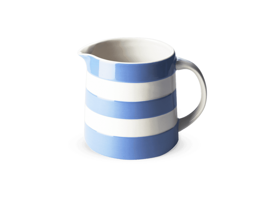 Cornishware Medium Dreadnought Jug 20oz - Cornish Blue - Ruby's Home Store