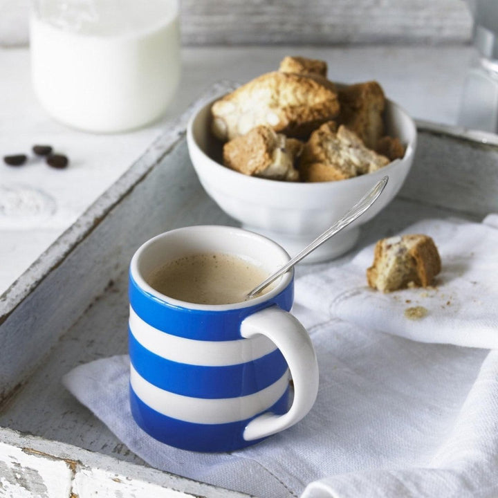 Cornishware Mug - 4oz Espresso - Cornishware Blue - Ruby's Home Store