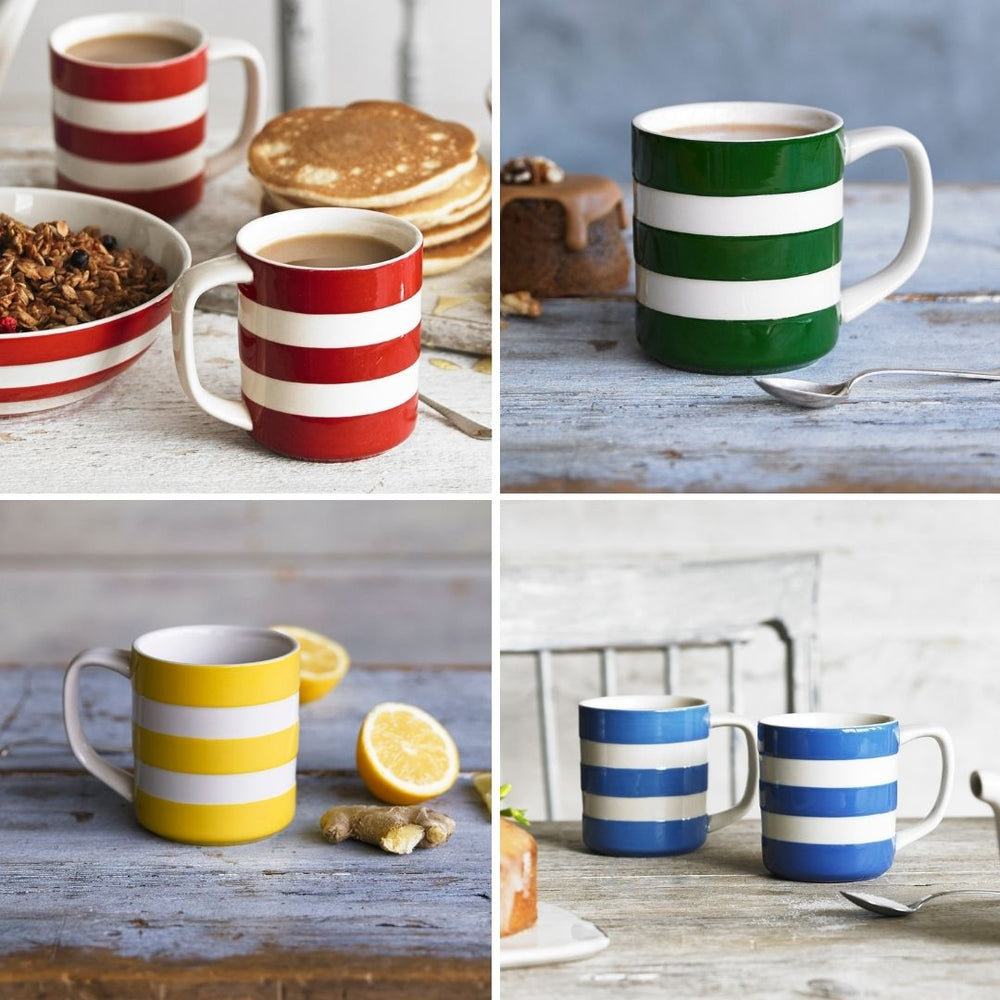 Cornishware Mug - Coloured 10oz - Ruby's Home Store