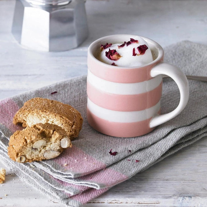 Cornishware Mug - Pink 4oz - Ruby's Home Store