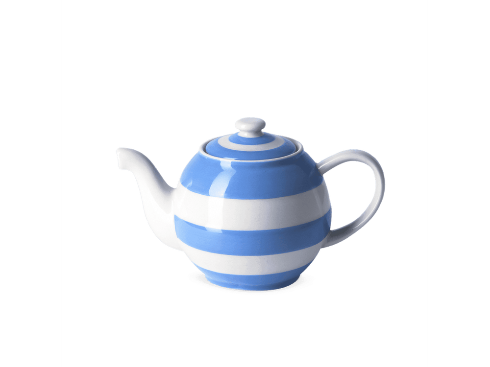 Cornishware Round Betty Tea Pot - Small Cornish Blue - Ruby's Home Store
