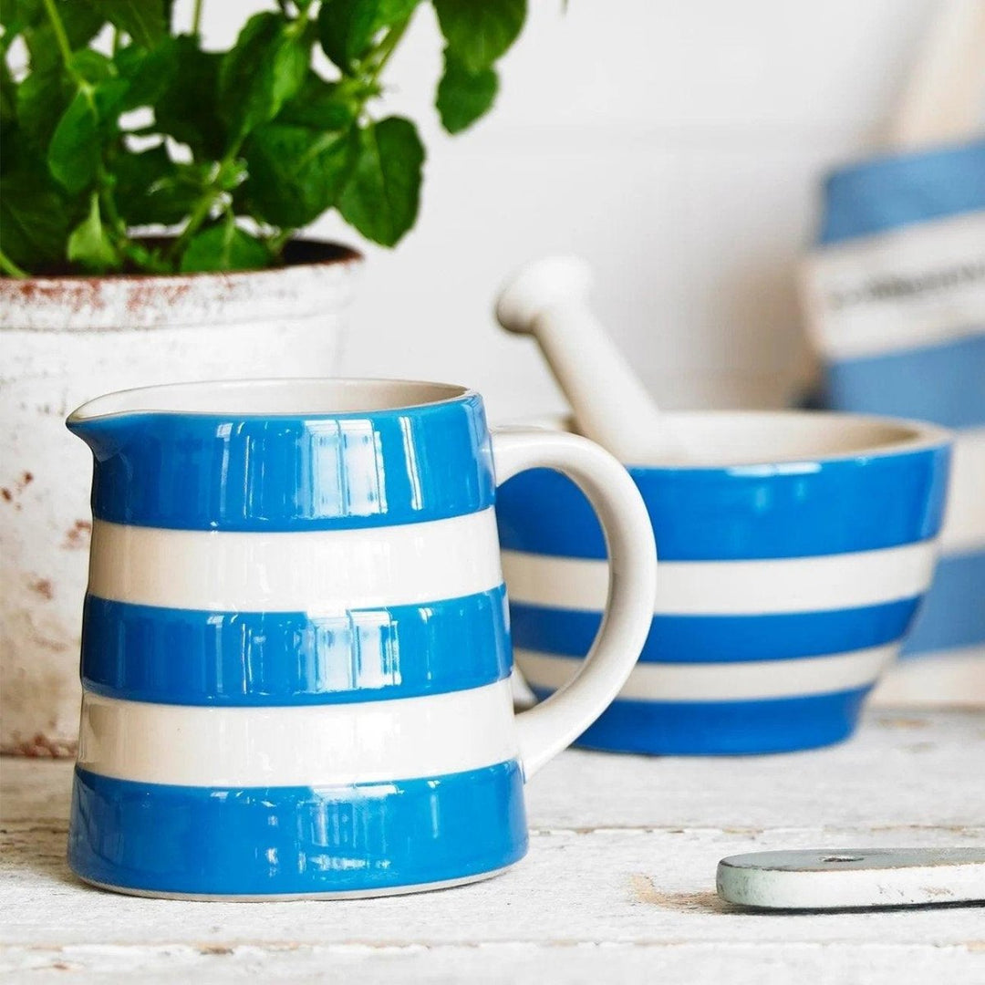 Cornishware Small Dreadnought Jug 10oz - Cornish Blue - Ruby's Home Store