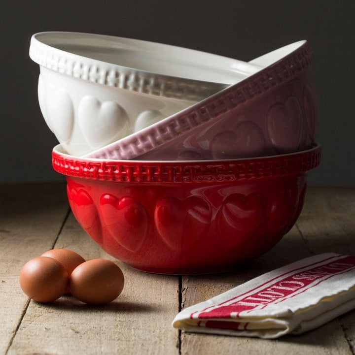 Cream Heart Mixing Bowl - Mason Cash - Ruby's Home Store