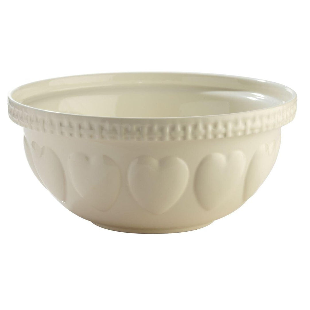 Cream Heart Mixing Bowl - Mason Cash - Ruby's Home Store