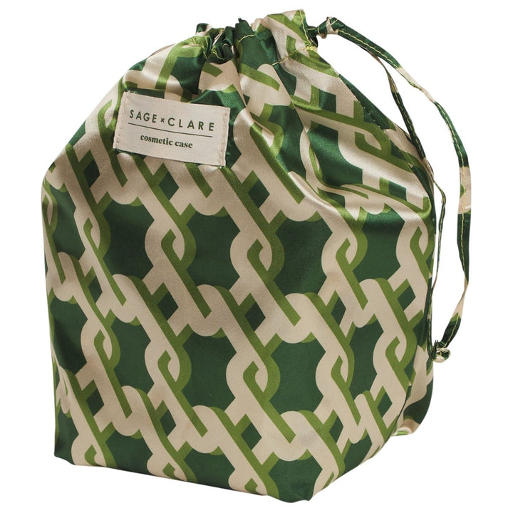 Delphine Small Vanity Case - Anise - Sage x Clare - Ruby's Home Store