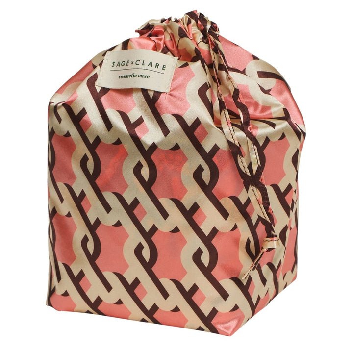 Delphine Small Vanity Case - Garnet - Sage x Clare - Ruby's Home Store